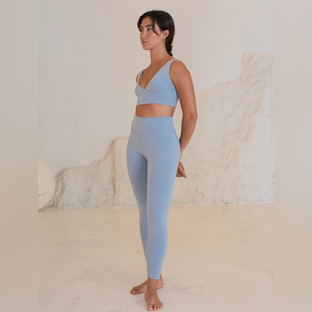 Indigo Luna Alora Leggings - Light Blue Size M